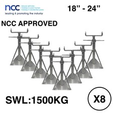 Static Caravan Axle Stands