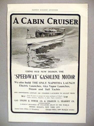 Speedway gasolene motor boat - speedway,