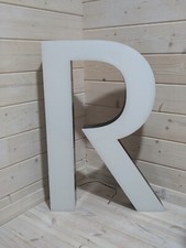 Large Heavy Duty Light Up Letter 'R' - for Shop, Salon Or Mancave etc