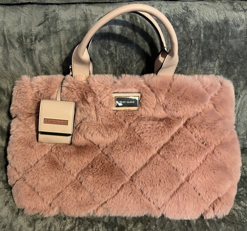 River island pink fluffy - river,
