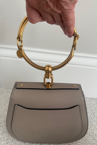 Chloe small taupe nile - small,