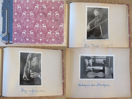 Old photo album master