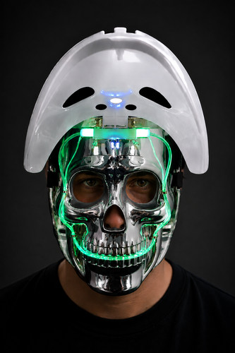 Hockey skull led - in,