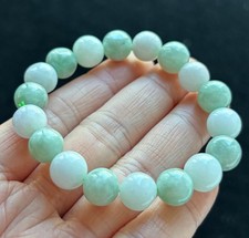 10mm Light Green Round Beads