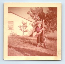 Old Vintage Square Color Photo