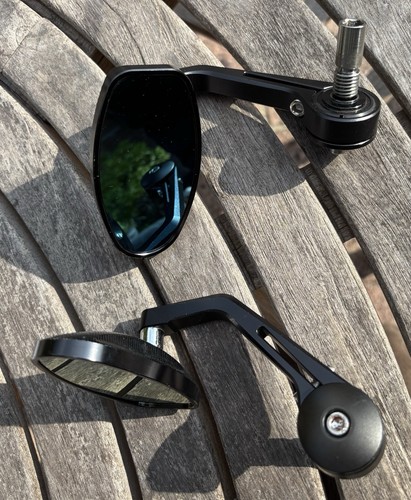 Bmw nine bar end mirrors - bmw, r