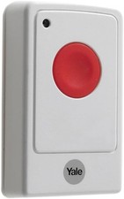Yale EF-PB Easy Fit Alarm Panic Button, White, Accessory for SR & EF Alarms, fo