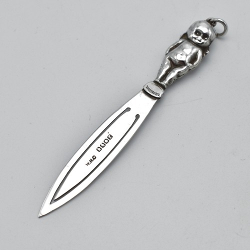 Novelty silver kewpie - novelty,