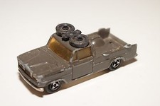 MAJORETTE PICK UP PICKUP ARMY GREEN GOOD CONDITION REPAINT