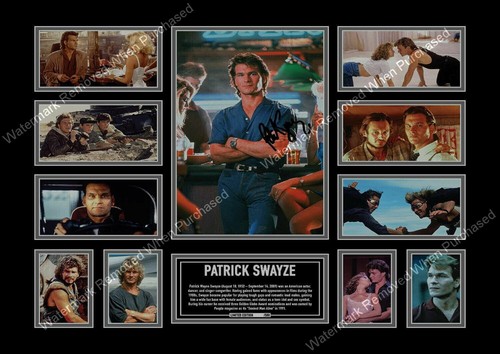 Patrick swayze signed limited - signed,