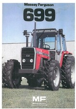 Massey Ferguson Tractor MF699 Operators Manual - MF 699