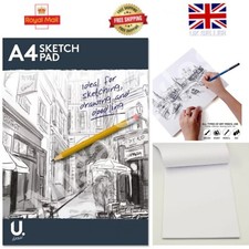 A4 SKETCH PAD BOOK WHITE PAPER