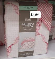 KING Primark brushed cotton