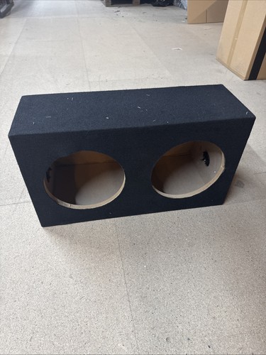 Double subwoofer box - double, 10”