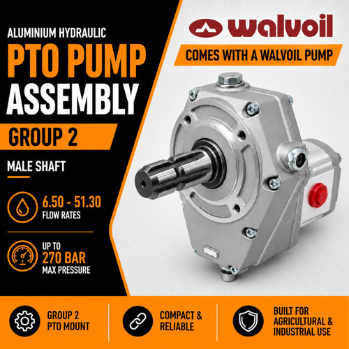 Aluminium hydraulic pto - aluminium,