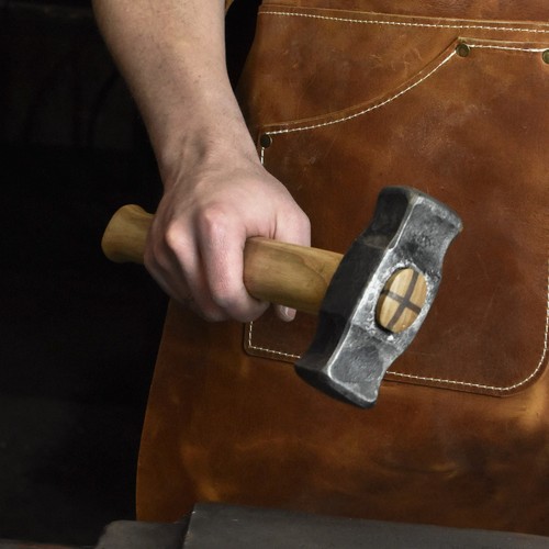 Blacksmith rounding hammer 2 - rounding, 2.2