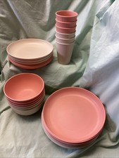 24 Pc Reusable Dinner Picnic