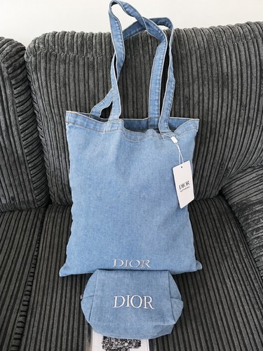 Dior beauty denim tote - beauty,