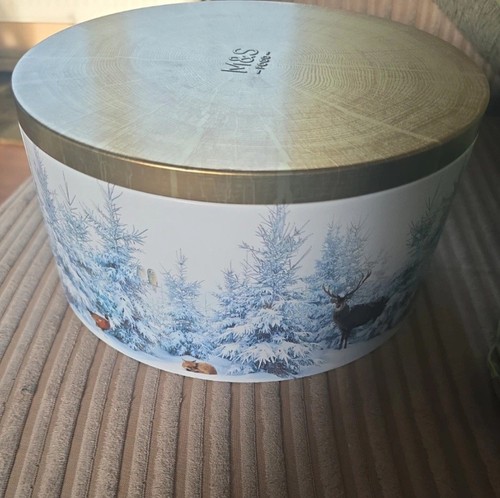 Empty biscuit tin - m&s,