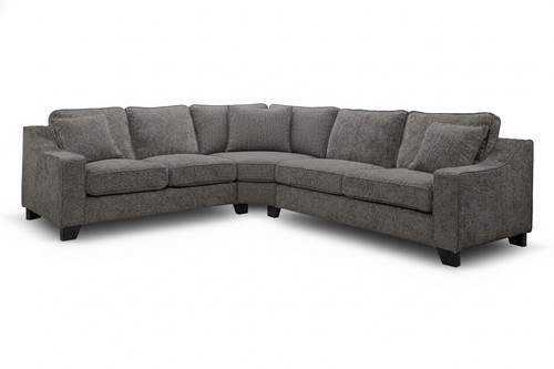 Corner fabric sofa set 2 - sofa, 3+2