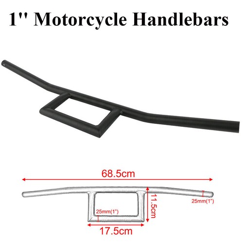 Inch handlebars 25mm - 25mm, z