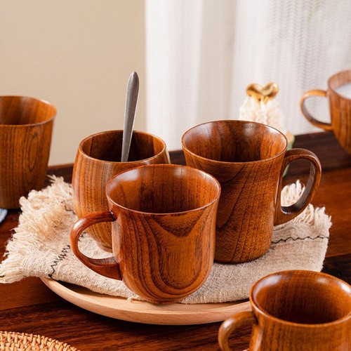Wooden wood cup primitive - wood,