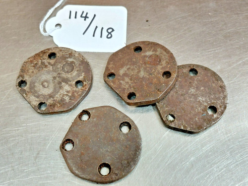 Bsa oil pump plates - pump,