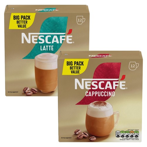 Nescafe cappuccino sachets - nescafe,