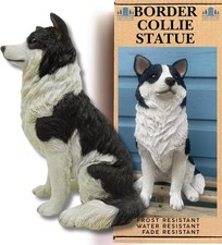 29.5cm Border Collie Dog Resin