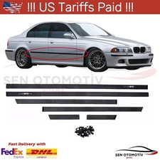 Body Side Molding Trim, Door Molding Trim for BMW E39 M5 Sedan 4 DR, 1995–2003