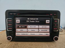 VW RCD510 DAB 6 DISC CAR RADIO CD PLAYER HEAD UNIT GOLF PASSAT TOURAN CADDY
