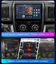 9'' For Citroen Relay Peugeot Boxer Fiat Ducato Android 14 Carplay Radio GPS BT