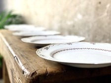 Early Antique Spode Plates