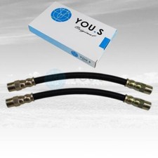 2 x Brake Hoses Rear Axle