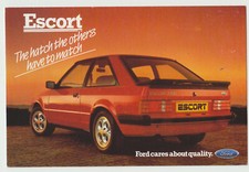 Ford Escort XR3 i Postcard for the UK market Not dated SP180