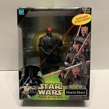 Star Wars POTJ | Mega Action Darth Maul | Hasbro | 2000 | Sealed In Box |