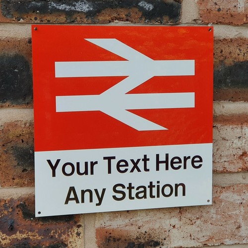 Station sign all - all, stations