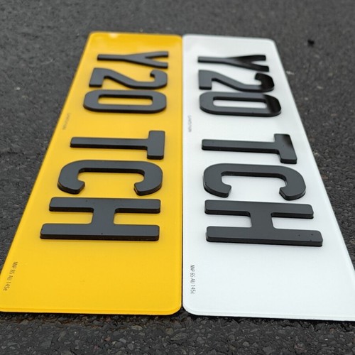 Premium number plates 4d - number, 2d/3d/4d