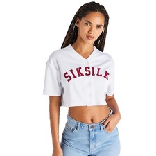SikSilk Womens/Ladies Baseball Jersey  GT2456