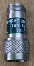 Coaxial RF Attenuator Fixed 