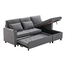 L-SHAPED CORNER SOFA, 3 SEATER