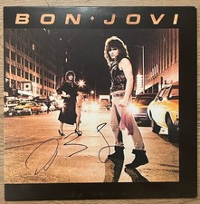 Bon Jovi Signed Vinyl