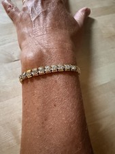 18ct Gold 10 Diamond Bracelet