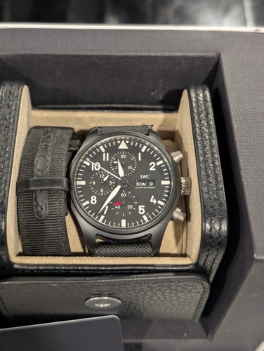 Iwc pilot chronograph top gun - iwc,