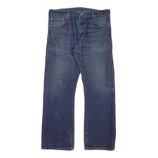 LEVI'S 517 Mens Jeans Blue Classic Bootcut Denim Medium W34 L29 Comfortable