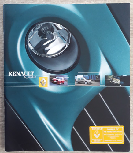 Renault clio range brochure - clio,