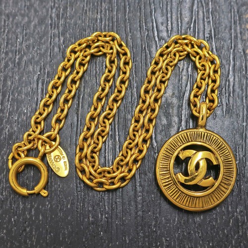Chanel gold plated logos - plated, cc