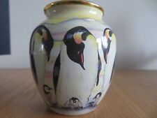 Moorcroft enamel penguins
