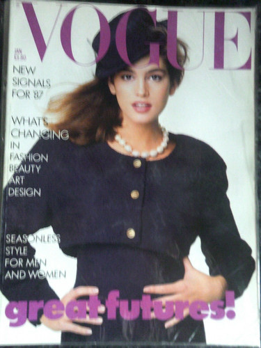 Vogue january 1987 lovely - january,
