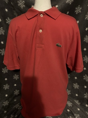 Men red lacoste polo - men’s,